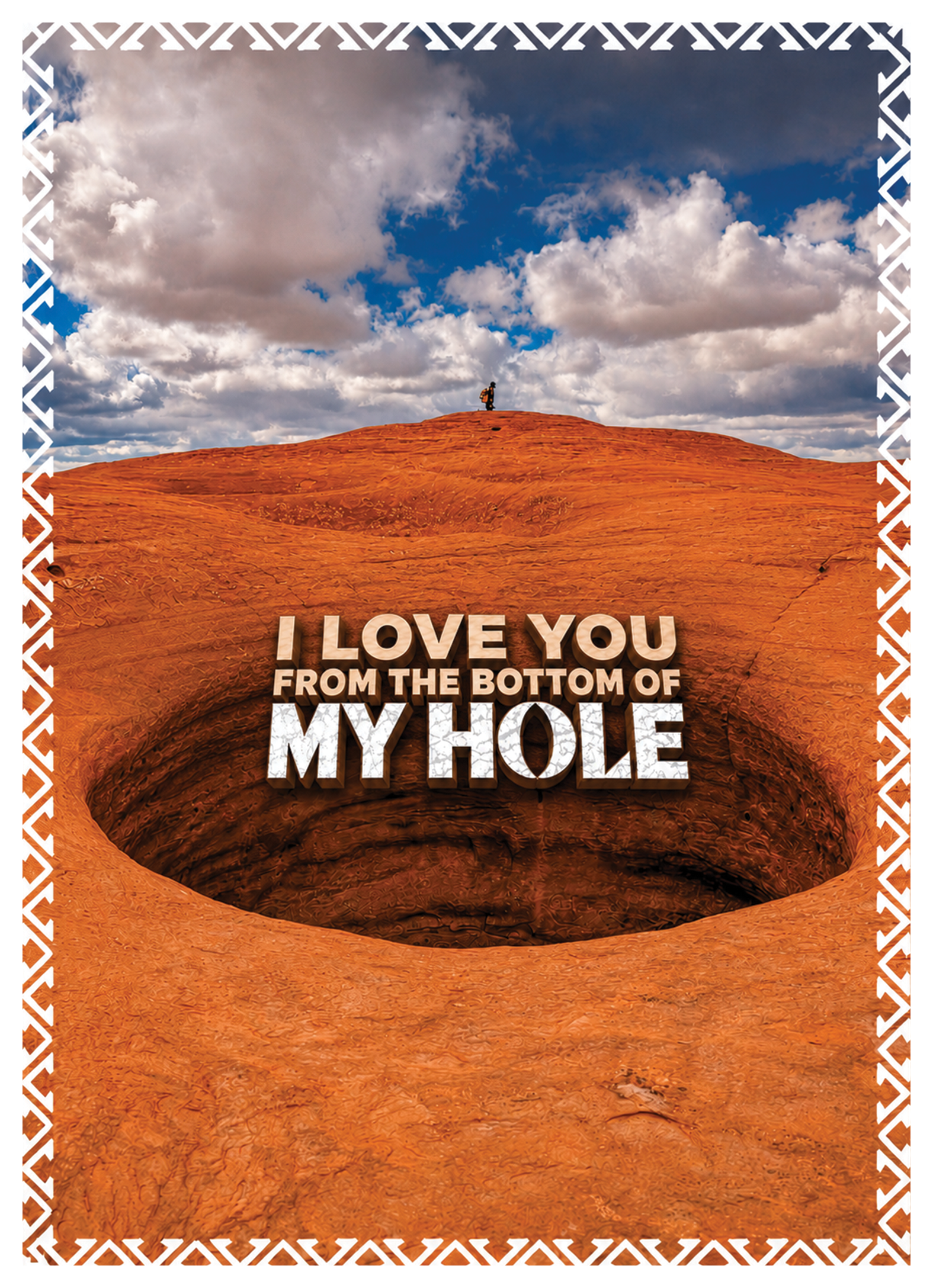 Hole 11 postcard