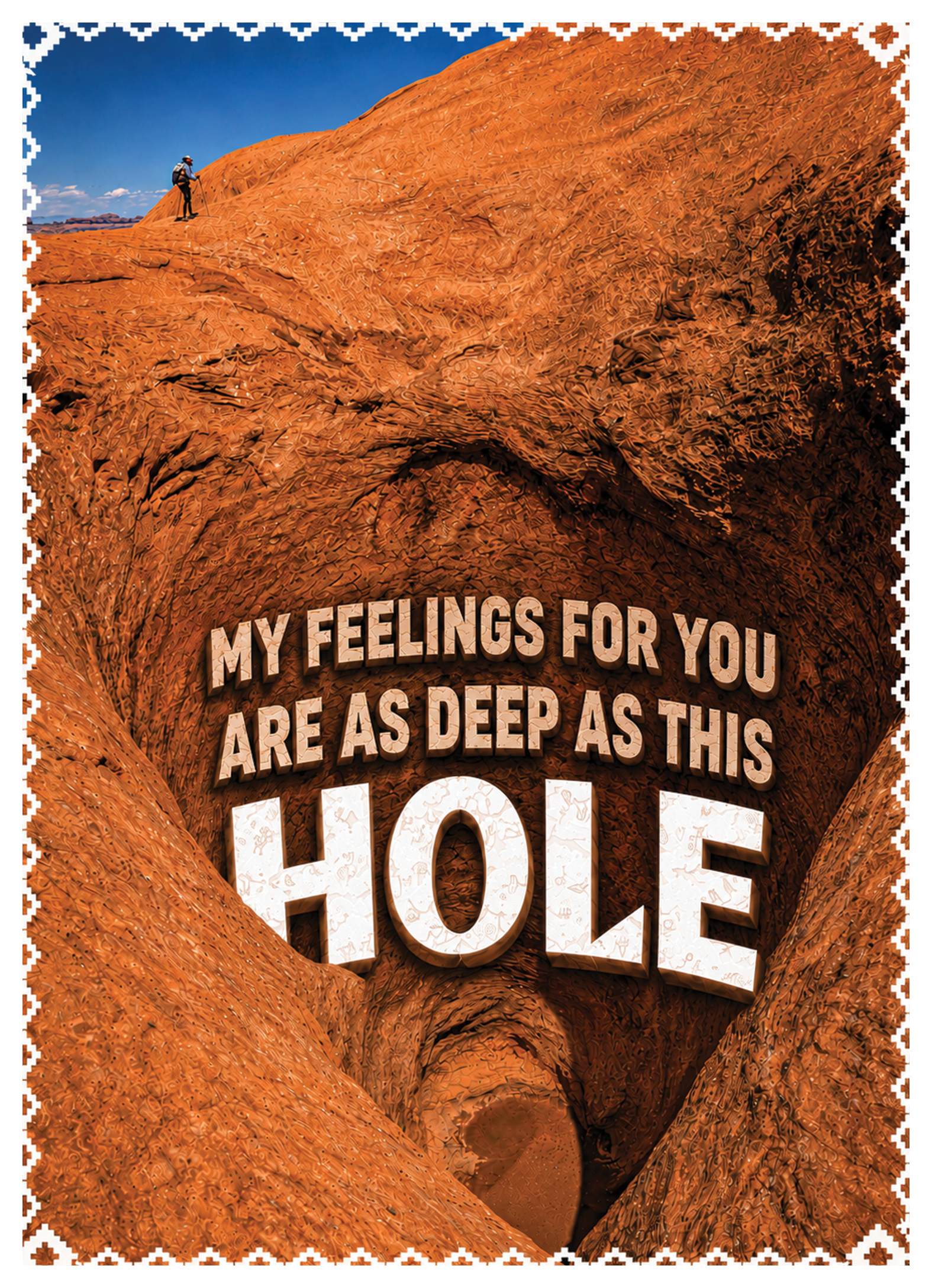 Hole 12 postcard