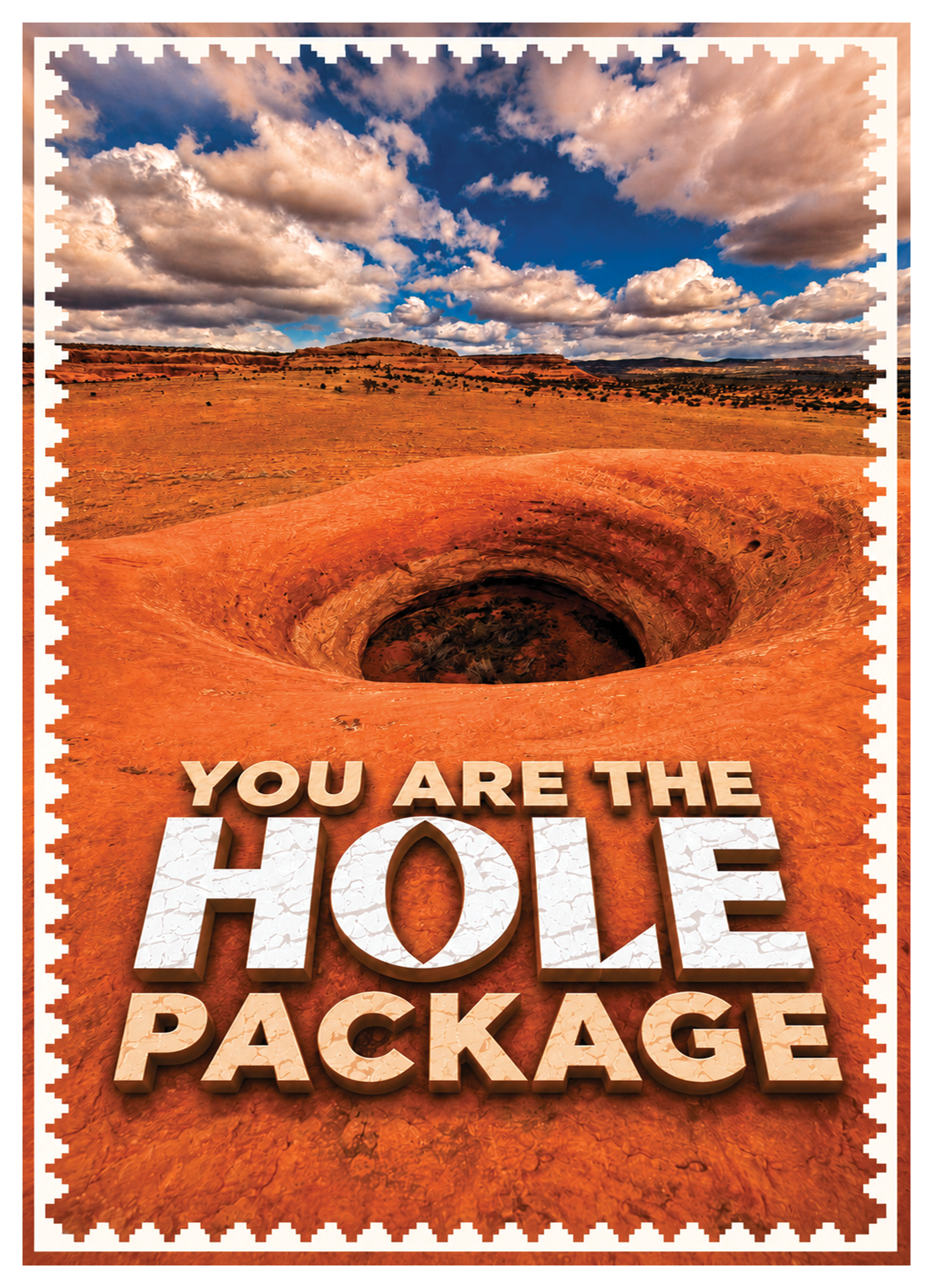 Hole 13 postcard