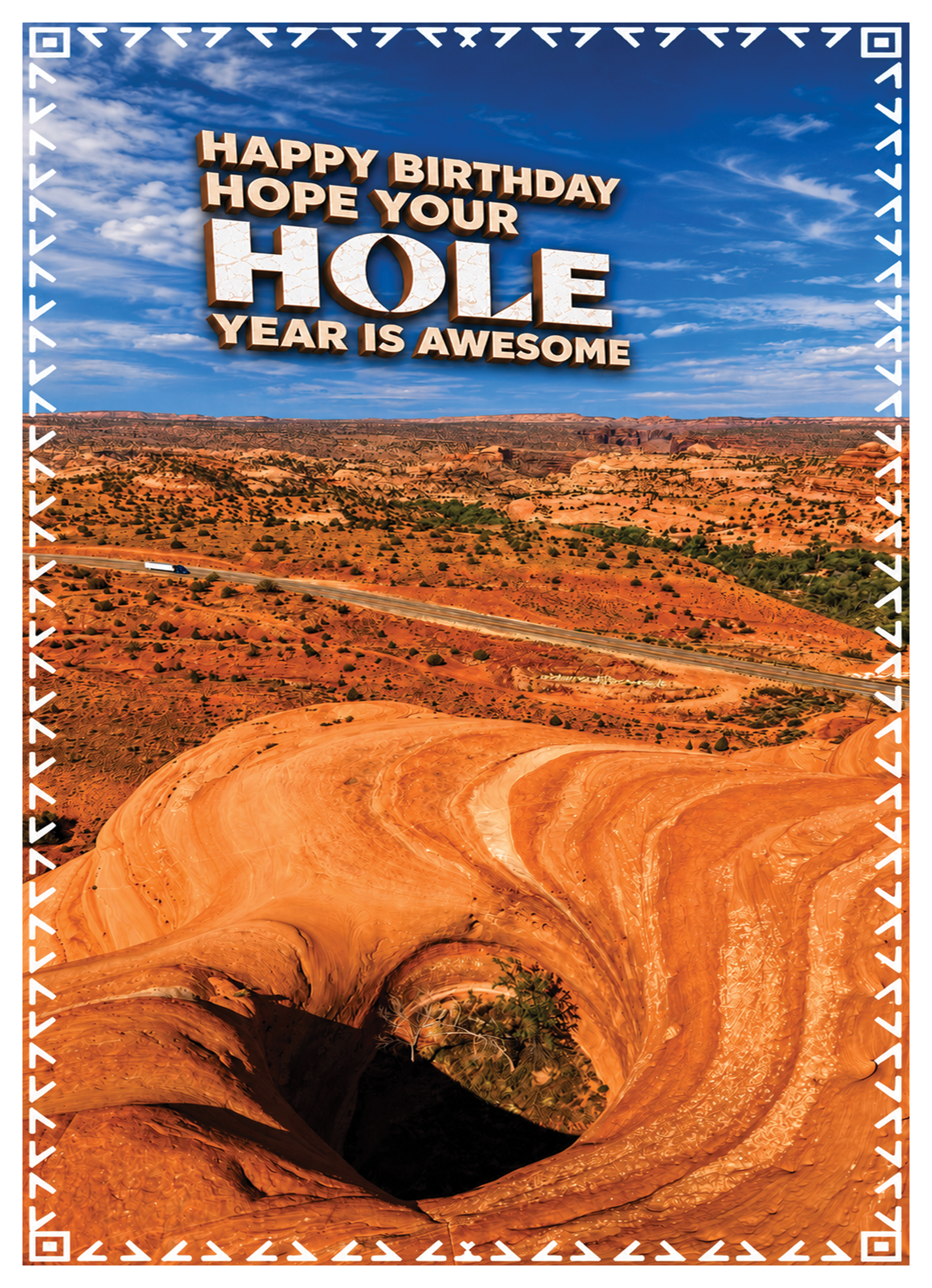 Hole 14 postcard