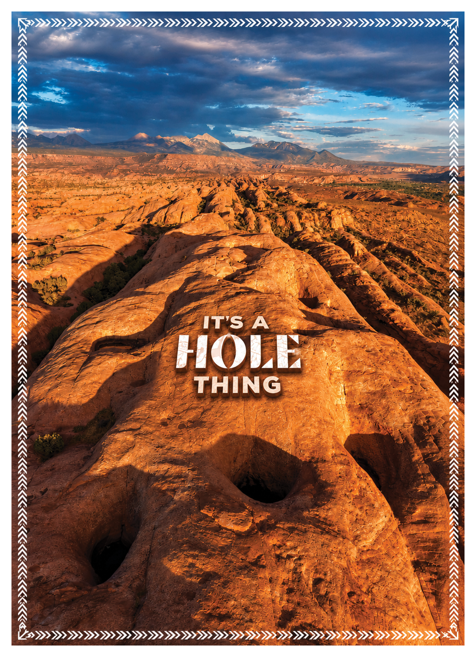 Hole 15 postcard